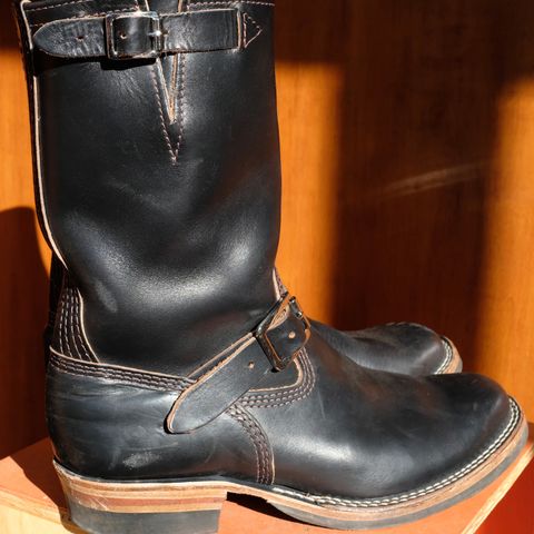 Wesco Mister Lou in Horween Black Chromexcel Horsehide