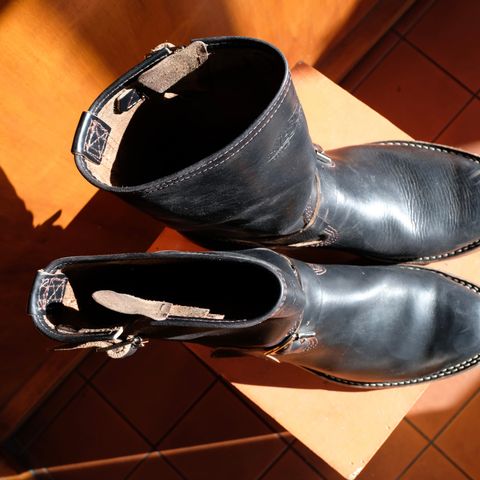Wesco Mister Lou in Horween Black Chromexcel Horsehide