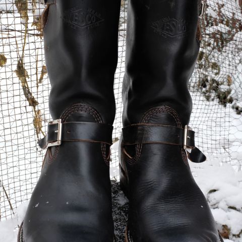 Wesco Mister Lou in Horween Black Chromexcel Horsehide