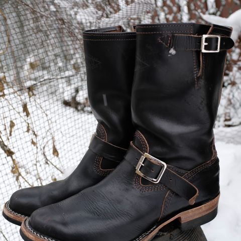 Wesco Mister Lou in Horween Black Chromexcel Horsehide