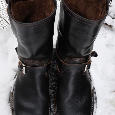 Wesco Mister Lou in Horween Black Chromexcel Horsehide