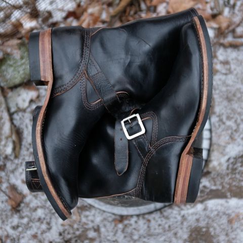 Wesco Mister Lou in Horween Black Chromexcel Horsehide