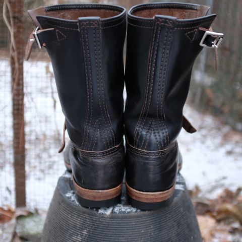 Wesco Mister Lou in Horween Black Chromexcel Horsehide