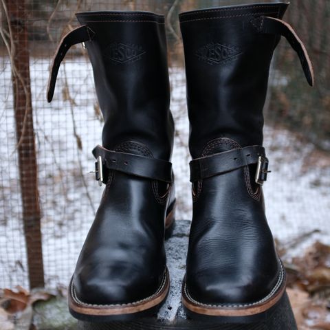 Wesco Mister Lou in Horween Black Chromexcel Horsehide
