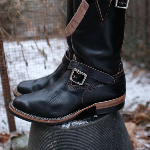 Wesco Mister Lou in Horween Black Chromexcel Horsehide