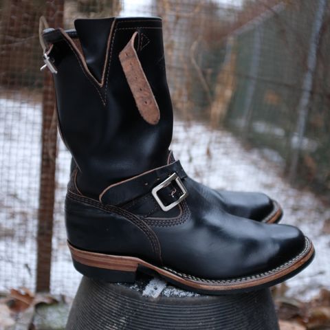 Wesco Mister Lou in Horween Black Chromexcel Horsehide