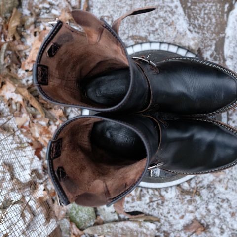 Wesco Mister Lou in Horween Black Chromexcel Horsehide