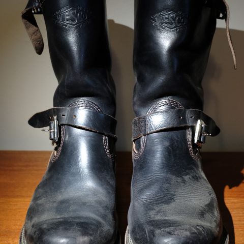 Wesco Mister Lou in Horween Black Chromexcel Horsehide