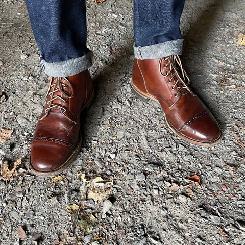 Viberg Service Boot BCT in Horween Saddle Tan Chromepak