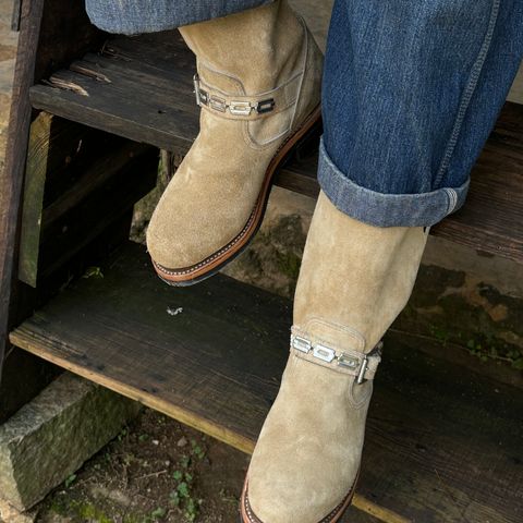 Chippewa 11" Engineer Boot in Laramie Retan