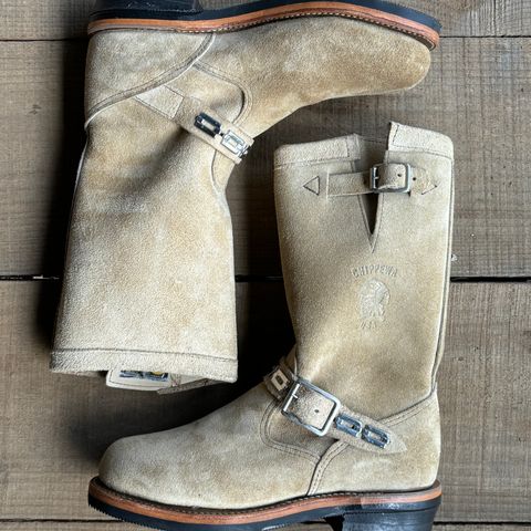 Chippewa 11" Engineer Boot in Laramie Retan