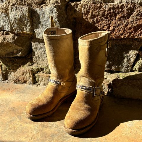 Chippewa 11" Engineer Boot in Laramie Retan