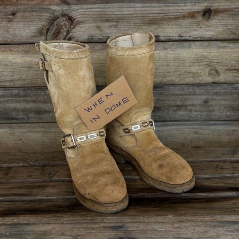 Chippewa 11" Engineer Boot in Laramie Retan