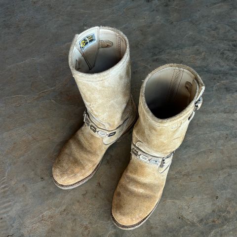 Chippewa 11" Engineer Boot in Laramie Retan