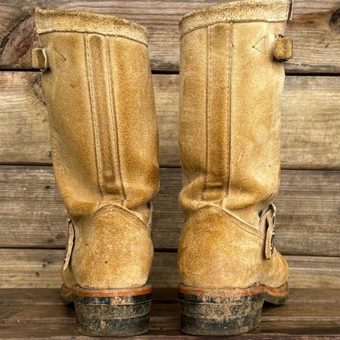 Chippewa 11" Engineer Boot in Laramie Retan