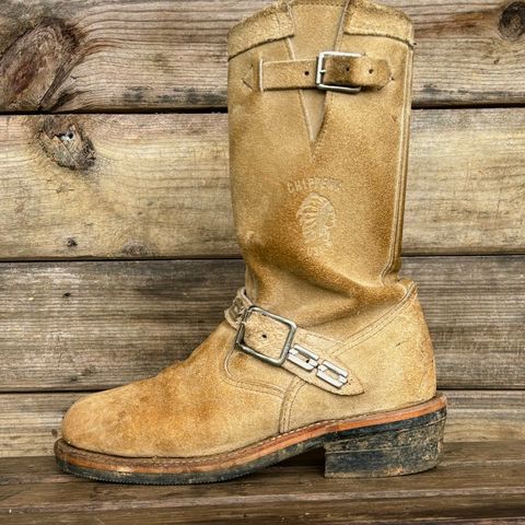 Chippewa 11" Engineer Boot in Laramie Retan
