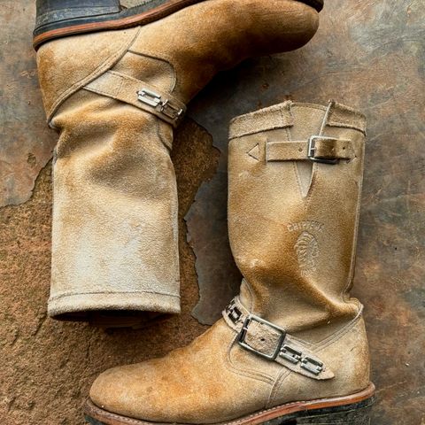 Chippewa 11" Engineer Boot in Laramie Retan