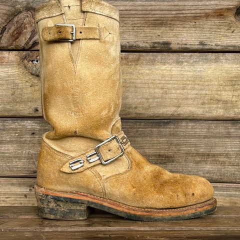 Chippewa 11" Engineer Boot in Laramie Retan