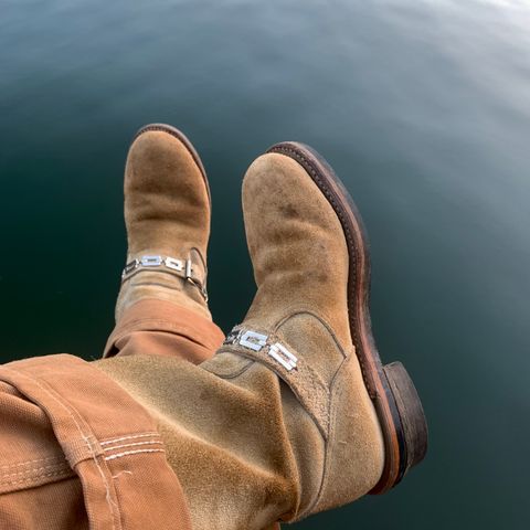 Chippewa 11" Engineer Boot in Laramie Retan