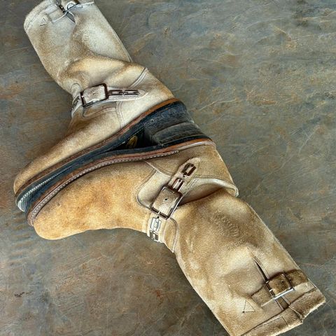 Chippewa 11" Engineer Boot in Laramie Retan