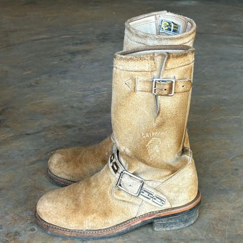 Chippewa 11" Engineer Boot in Laramie Retan