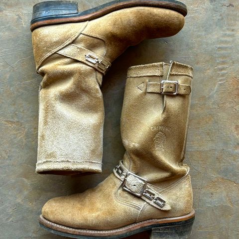 Chippewa 11" Engineer Boot in Laramie Retan