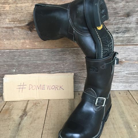 Wesco Boss Engineer Boot in Unlisted Leather