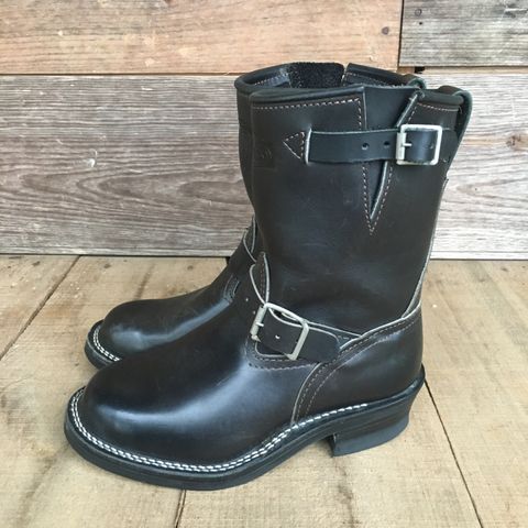 Wesco Boss Engineer Boot in Unlisted Leather