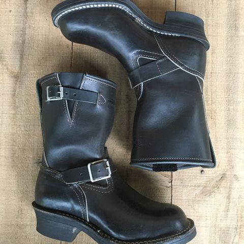 Wesco Boss Engineer Boot in Unlisted Leather