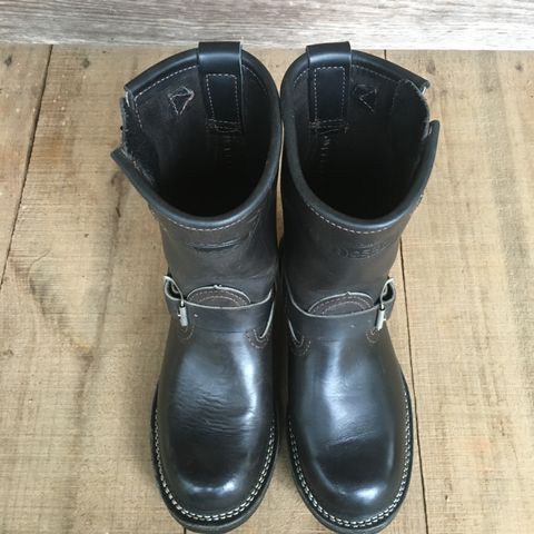 Wesco Boss Engineer Boot in Unlisted Leather