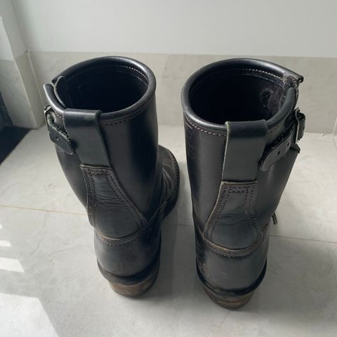 Wesco Boss Engineer Boot in Unlisted Leather