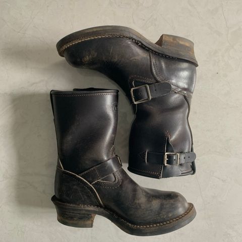 Wesco Boss Engineer Boot in Unlisted Leather