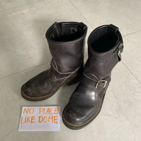 Wesco Boss Engineer Boot in Unlisted Leather