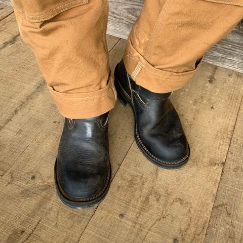 Wesco Boss Engineer Boot in Unlisted Leather