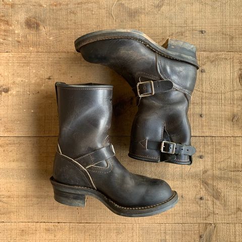Wesco Boss Engineer Boot in Unlisted Leather