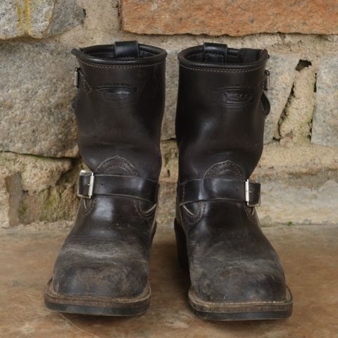 Wesco Boss Engineer Boot in Unlisted Leather