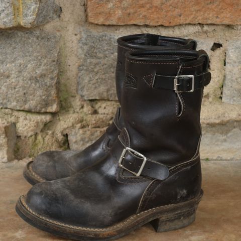 Wesco Boss Engineer Boot in Unlisted Leather