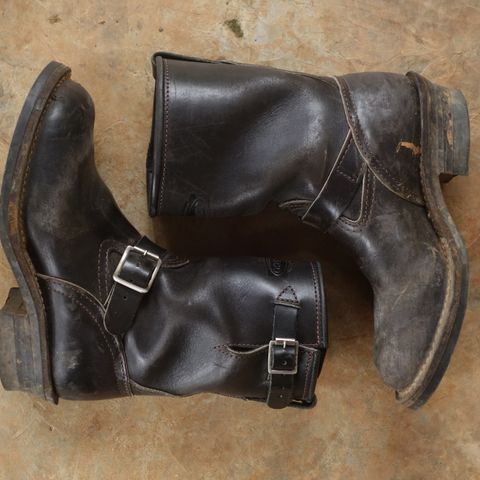 Wesco Boss Engineer Boot in Unlisted Leather
