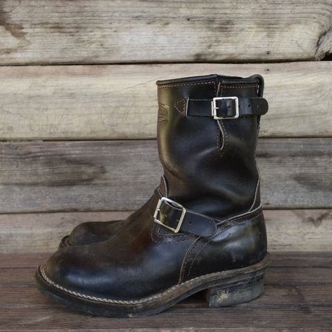 Wesco Boss Engineer Boot in Unlisted Leather