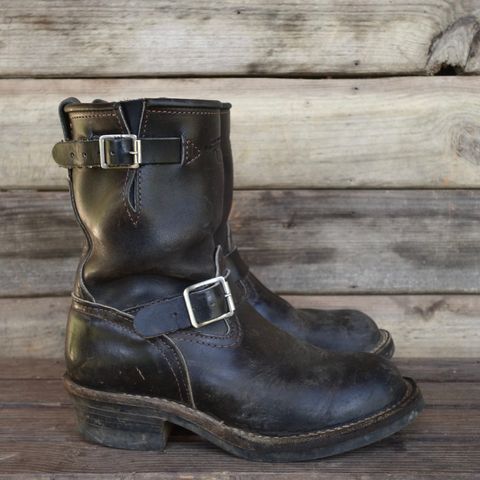 Wesco Boss Engineer Boot in Unlisted Leather