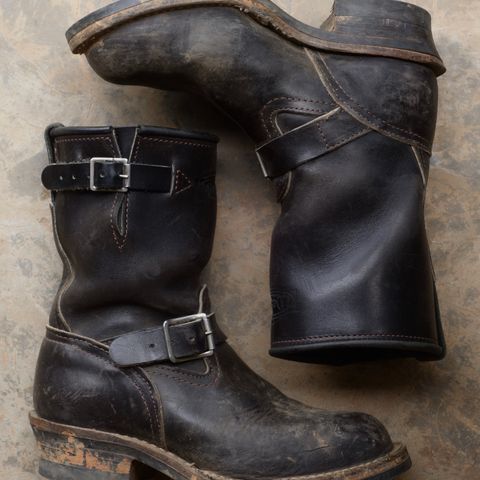 Wesco Boss Engineer Boot in Unlisted Leather