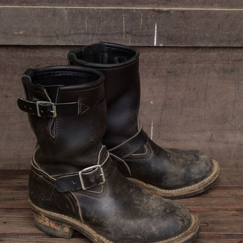 Wesco Boss Engineer Boot in Unlisted Leather
