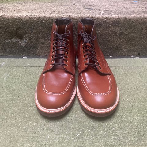 View photo of Alden Indy Boot in Brown Atlantic Club Calf