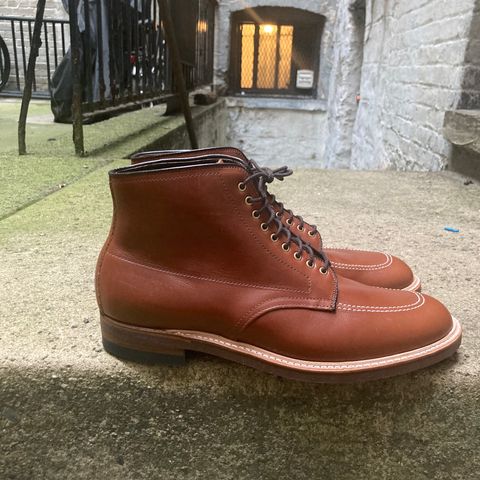 View photo of Alden Indy Boot in Brown Atlantic Club Calf