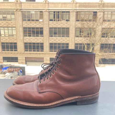 View photo of Alden Indy Boot in Brown Atlantic Club Calf