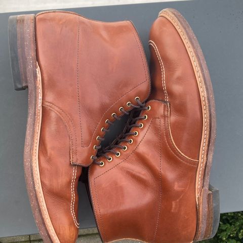 View photo of Alden Indy Boot in Brown Atlantic Club Calf