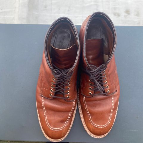 View photo of Alden Indy Boot in Brown Atlantic Club Calf