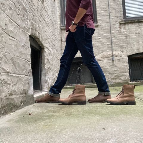 Crockett & Jones Grizedale in Horween Bronze Oiled Sides