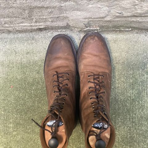 View photo of Crockett & Jones Grizedale in Horween Bronze Oiled Sides