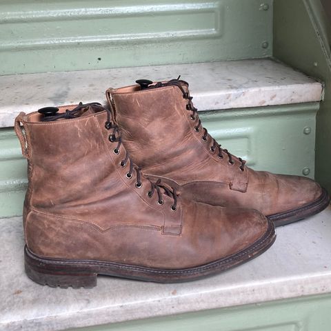 View photo of Crockett & Jones Grizedale in Horween Bronze Oiled Sides